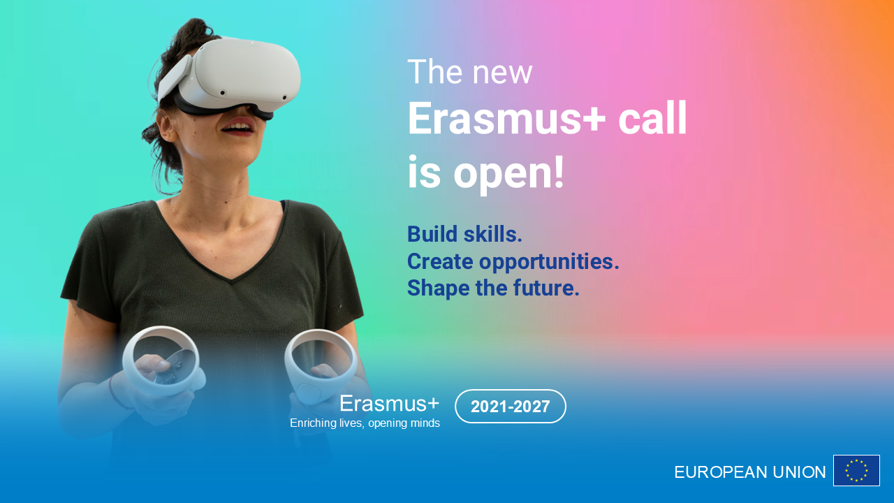 2026 Erasmus+ call for proposals - now open!